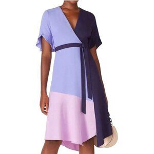 Hutch Blue and Purple Mini Dress